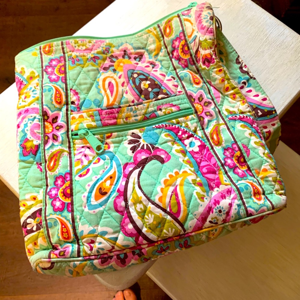 Green Vera Bradley Crossbody